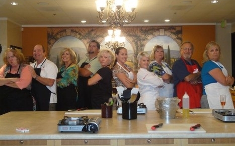 Cooking and Working Together at The Wine Artist